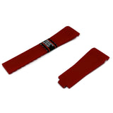 Rubber Watch Strap for Rolex GMT Oyster & Omega SeaMaster Red 20mm