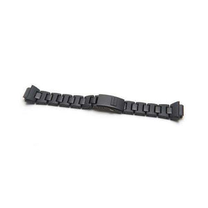 Casio Watch Strap for 10440758 Black Coated Steel 