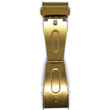 Watch Strap Clasp 3 Fold Sprung Release Gold Plated