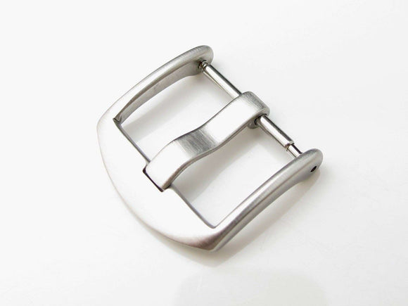 20mm, 22mm Top Quality Stainless Steel 316L Spring Bar type Buckle, Brushed finish