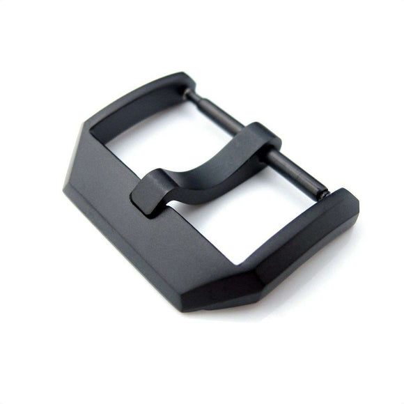 20mm Top Quality Stainless Steel 316L Spring Bar type 3mm-Tongue Buckle 56, Charcoal Black