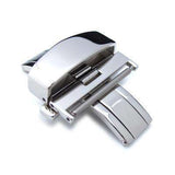 Strapcode Watch Clasp 22mm, 24mm Stainless Steel Double Deployment Buckle / Clasp
