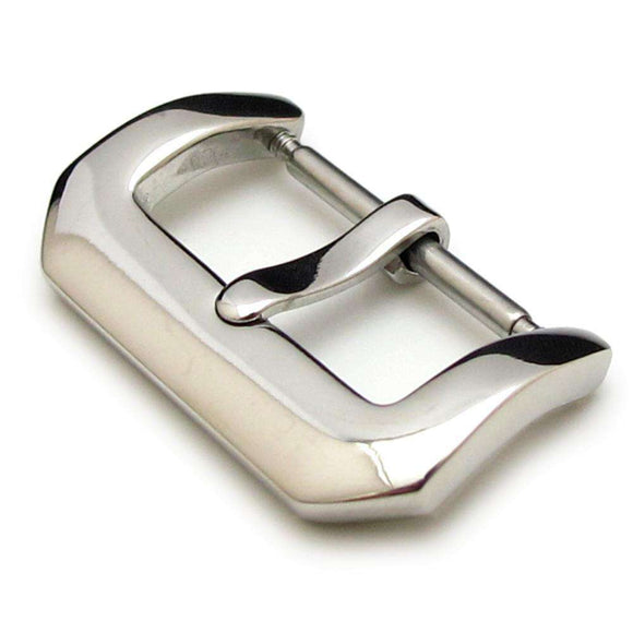 20mm Solid 316L Stainless Steel Spring Bar PV type Buckle, Polished finish