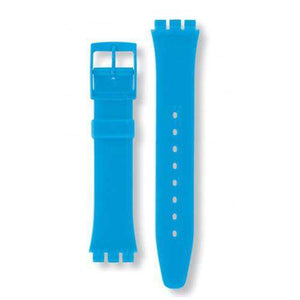 Authentic Swatch Watch Strap Classic Light Blue Rise Up 17mm