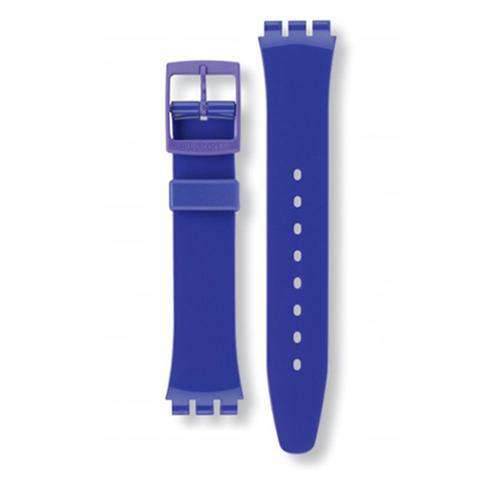 Authentic Swatch Watch Strap Classic Purple 17mm