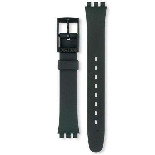 Authentic Swatch Watch Strap Ladies Black Strap 14mm for Swatch Something new Watch