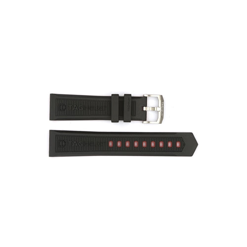 Authentic TAG Heuer Watch Strap Rubber 22mm BT0718