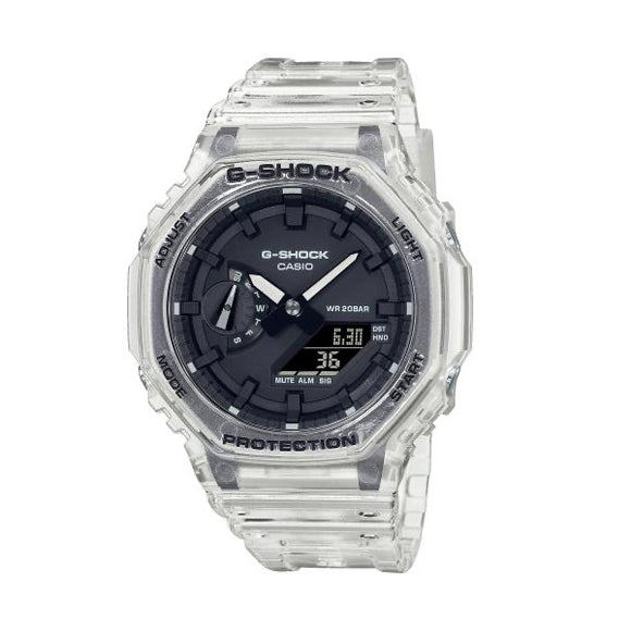 Casio Watch Model G-SHOCK Mod. OAK Collection - SKELETON Series  	GA-2100SKE-7AER-0