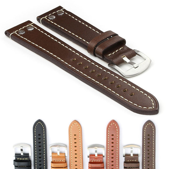 Leather Strap with Rivets