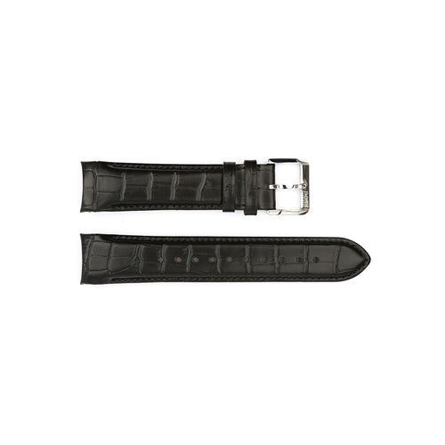 Authentic Hugo Boss Watch Strap Black Crocodile Grain 22mm HB1881142533