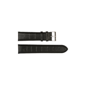 Authentic Hugo Boss Watch Strap Black Crocodile Grain 22mm HB2411142758