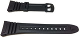 Authentic Casio Watch Strap for W-96H with Black Plastic Buckle