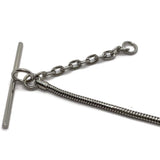 Pocket Watch Albert Snake Chain Stainless Steel