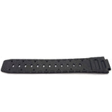 Black Resin Watch strap compatible with Casio Watch 14mm 279H2, STR1000, TGW10, W60, AE30, DGW30, AW5