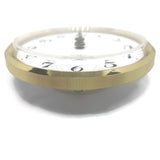 Clock Movement Quartz Insertion Arabic Numerals Ø103mm White Dial