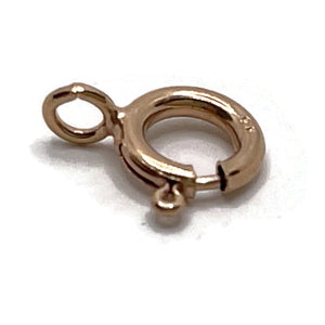 6mm Bolt Ring, 9ct Rose Gold (0.10g) Closed Loop