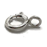 6mm Bolt Ring, Sterling Silver, (0.10g) Open Loop, Pack of 10