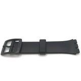 Authentic Swatch Watch Strap Classic Black Strap 17mm