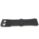 Authentic Swatch Watch Strap Classic Black Strap 17mm