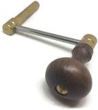 Longcase Crank Key Metric Sizes 4mm to 7mm Wooden Handle