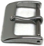 Watch Strap Buckle Chrome Plated Lightweight Aluminium Size 6mm to 36mm Pack of 5