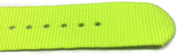 NATO Zulu G10 Style Watch Strap Neon Yellow
