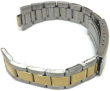 Watch Bracelet Stainless Steel Bi Colour 12mm to 22mm with Curved or Straight Ends