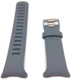 Grey Silicone Watch Strap for Suunto D4/D4I NOVO Dive Computer plus FREE extension strap
