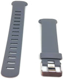 Grey Silicone Watch Strap for Suunto D4/D4I NOVO Dive Computer plus FREE extension strap