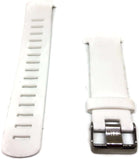 White Silicone Watch Strap for Suunto D4/D4I NOVO Dive Computer plus FREE extension strap