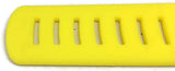 Yellow Silicone Watch Strap for Suunto D4/D4I NOVO Dive Computer plus FREE extension strap