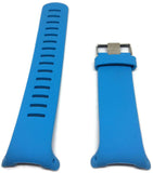 Blue Silicone Watch Strap for Suunto D4/D4I NOVO Dive Computer plus FREE extension strap