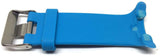 Blue Silicone Watch Strap for Suunto D4/D4I NOVO Dive Computer plus FREE extension strap