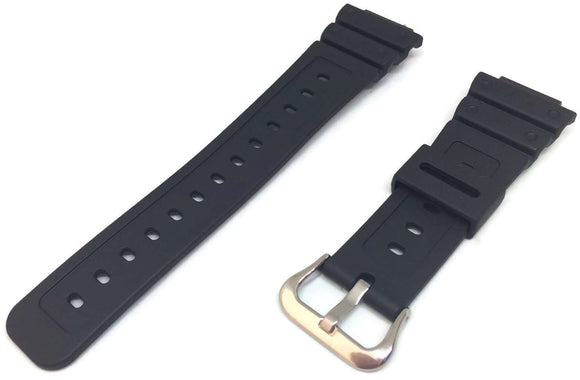 Authentic Casio Watch Strap for GW-M5610, W-5600, GW-M5610, G-5600, DW-5600 with Stainless steel Buckle