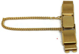 Watch Strap Bracelet Clasp Clip On Seiko Style Gold Plated Size 9mm to 16mm