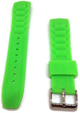 Authentic Ice Watch Strap Green with Stainless Steel Buckle Sizes 17mm, 20, and 22mm