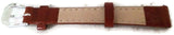 Leather Nappa High Sheen Watch Strap Tan added and Stitched 10mm to 20mm