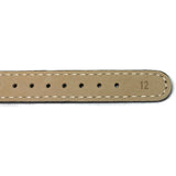Authentic Mondaine Watch Strap Black Calf Leather 12mm FE311220Q2
