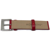 Authentic Mondaine Watch Strap Red Calf Leather 16mm FE3116.30Q