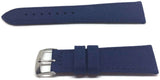 Blue Cordura Fabric Watch Strap Stainless Steel Buckle Size 18mm to 24mm