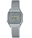 Casio Watch Model VINTAGE GENT SILVER MESH 	LA-670WEM-7DF-0