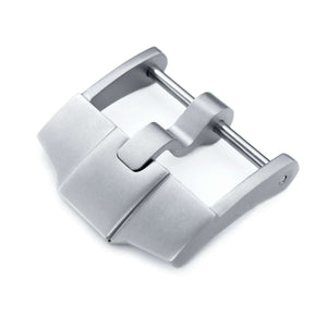 22mm High Quality 316L Stainless Steel Screw-in 4mm Tongue Buckle, Sandblasted finish