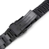 20mm Super Oyster watch band for SEIKO Sumo SBDC001, SBDC003, SBDC005, SBDC031, SBDC033, PVD Black
