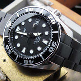 20mm Super Oyster watch band for SEIKO Sumo SBDC001, SBDC003, SBDC005, SBDC031, SBDC033, PVD Black