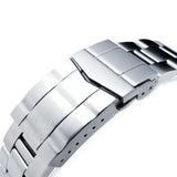 19mm, 20mm or 21mm Super Oyster watch band universal straight end version, Solid Submariner Clasp
