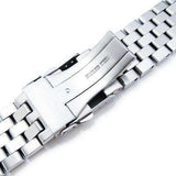 Strapcode Watch Bracelet 21.5mm Super Engineer II Solid Stainless Steel Watch Band for Seiko Tuna Brushed