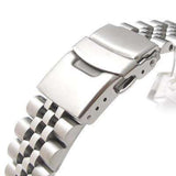 Strapcode Watch Bracelet 22mm Super Jubilee 316L Stainless Steel Watch Band for SEIKO Diver 6309-7040