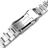22mm Super 3D Oyster watch band for SEIKO Diver SKX007/009/011, Solid Submariner Clasp