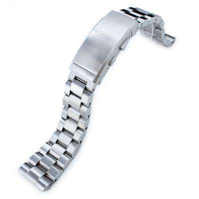 22mm Hexad Oyster 316L Stainless Steel Watch Band for Seiko New Turtles SRP777 & PADI SRPA21, Wetsuit