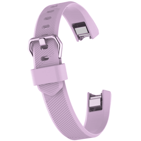 Watch Strap for FITBIT ALTA Lilac Silicone Rubber Sizes Small and Large